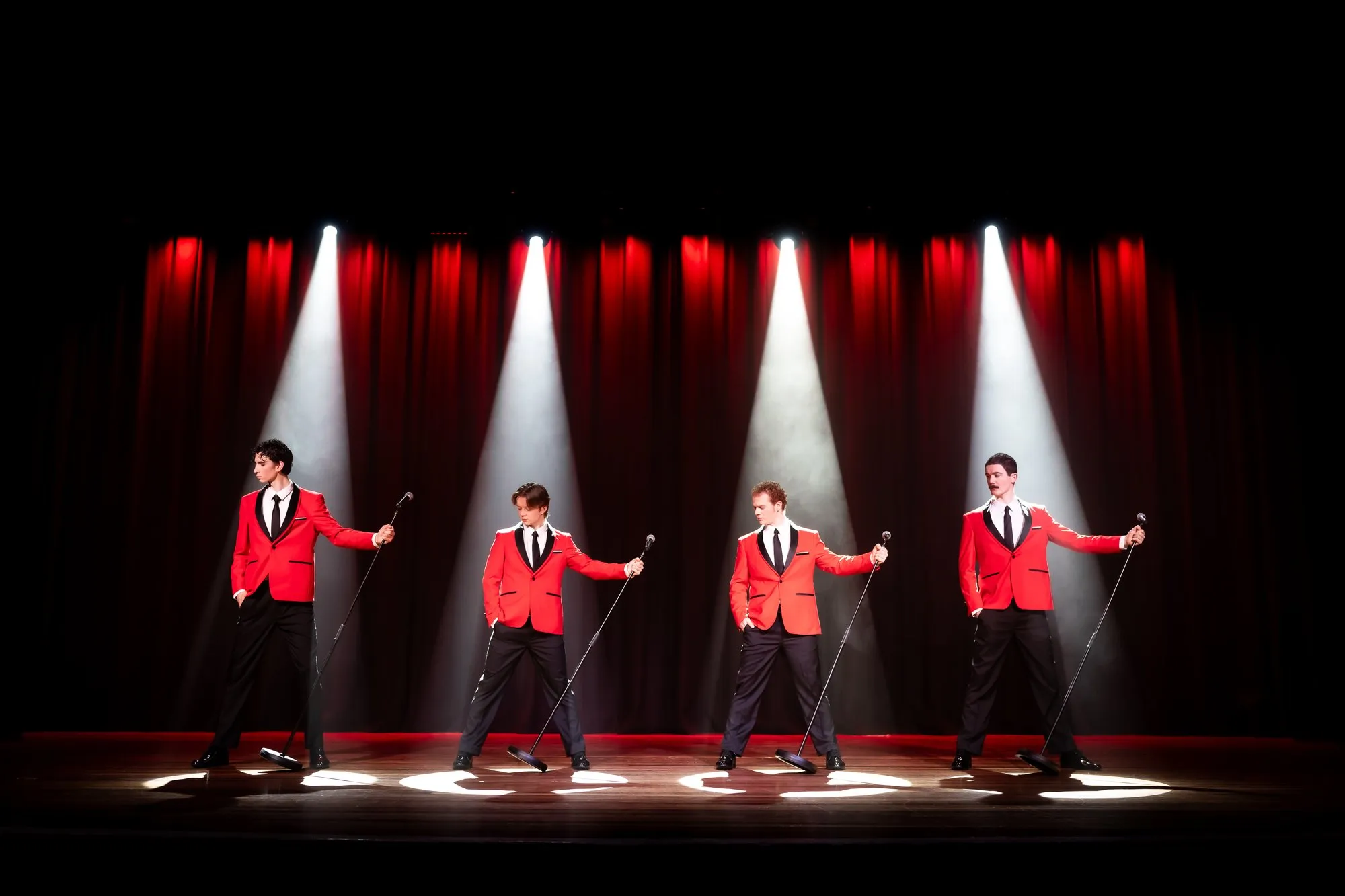 The Four Seasons under the spotlights — Jersey Boys, SYMT 2026